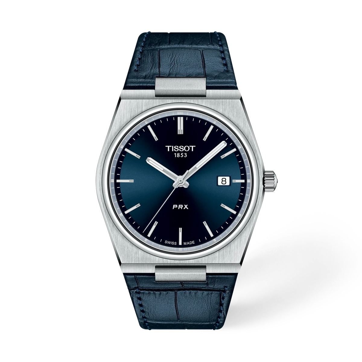 Reloj Tissot PRX Quartz 40mm - Blue Leather Strap