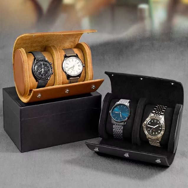 Estuche de Cuero (2 espacios)